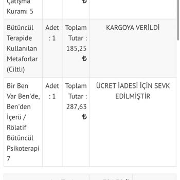 Kitapmatik.com.tr Ücret İadesinin Yapılmaması