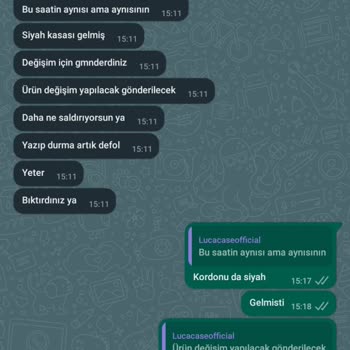 Luca Case Official Hizmet Kalitesi Hayal Kırıklığı Yarattı