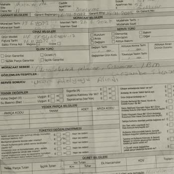 Hoover Uzun Süredir Serviste Bekleyen Bulaşık Makinesi Sorunu