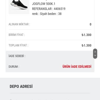 Decathlon İade Sorunu Var