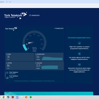 Türk Telekom 35 MB Lik İnterneti 4 MB Veriyor