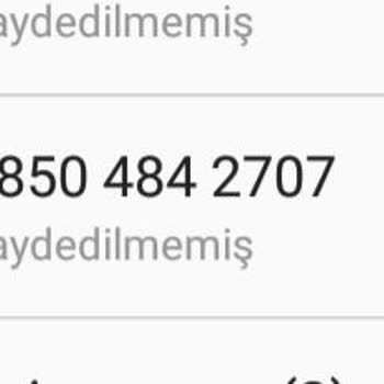 0850 484 27 07&nbsp; TÜRKSAT'tan Arıyoruz Diyen Numara