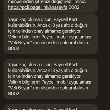 Paycell Kart Ekleme Sorunu
