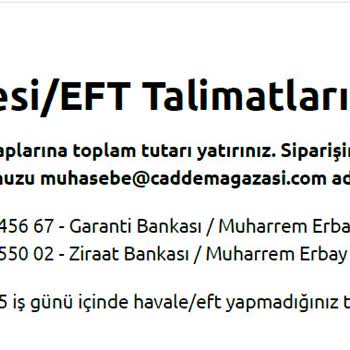 Www.caddemagazasi.com Sitesi Ürün Gönderimi Asla Yapmıyor, Suç Unsuru