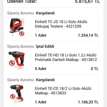 N11 Ücret İadesi Yapılması