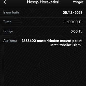 Türkiye Finans Kredi Kartı Talebinin Reddedilmesine İlişkin Mağduriyet