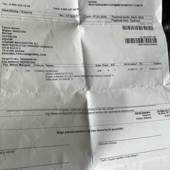 Media Markt Ürün Teslim Etmiyor