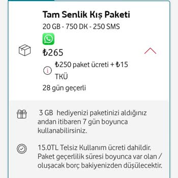 Vodafone Hediye İnternetimi Vermedi