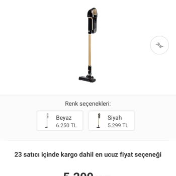Vestel Dikey Şarjlı Süpürge Mağduriyeti