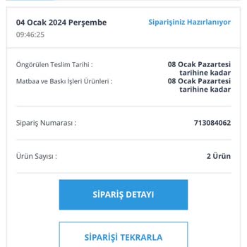 Avansas Hizmet Kalitesizliği Ürünü Yollamıyorlar.