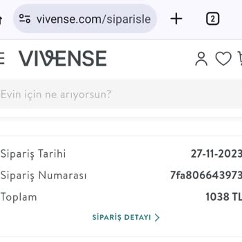Vivense Ürünün Teslim Edilmemiş Olması Ve Devam Eden Mağduriyet