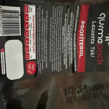 Gurmepack-Migros'tan Satın Alınan Ürün