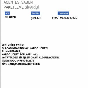 Sabun Fabrikası H***** Ç**** Paketleme
