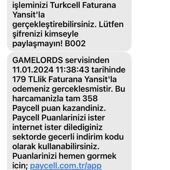 Turkcell Operatör Hizmetinde İstenmeyen Üyelik Ve Para İadesi Sorunu