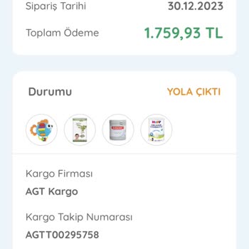 ebebek Teslim Edilemeyen Kargo