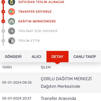KARGOMsende İnternetten Aldığım Ürün Teslim Edilmiyor