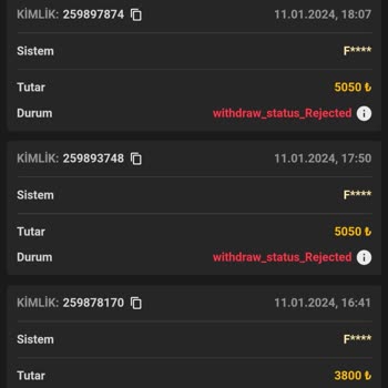 Wbahis Ödeme Yapmıyor