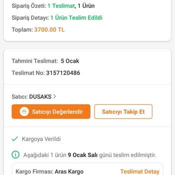 Trendyol Ürünüm Gelmediği Halde Sipariş Teslim Edildi Mesaj Geldi