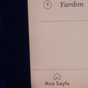 İdefix Kobo Clara 2e Sıfır Üründe Ekran Hatası