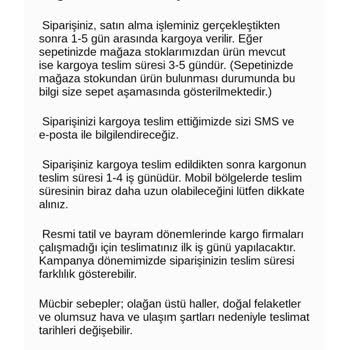 Koton Teslimat Süresinde Gecikme Ve Teslimata Dair Güvence Sorunu