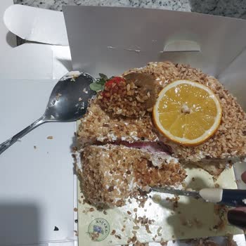 Ançera Pastanesi Pastanın İçinde Meyve Yok.