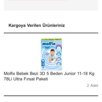 Baby Mall Yanlış Ürün Gönderiyor