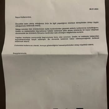 Columbia Baskı Kalkması Problemi