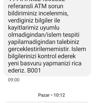 Ziraat Bankası ATM'si Paramı Yuttu