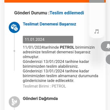 MNG Kargo'nun 2. Dağıtıma Çıkarmadan Ürünü Satıcıya İade Etmesi