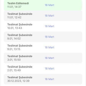 Sürat Kargo'nun Teslimat Yapmayıp Haftalarca Bekletip İade Etmesi