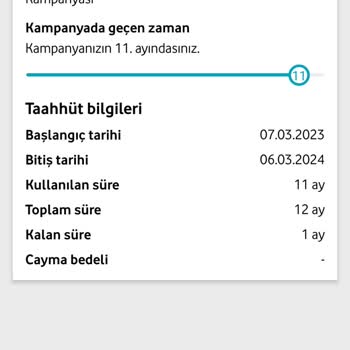 Vodafone Tarife Ücreti Hakkında