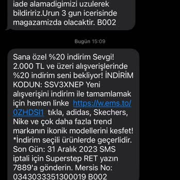 SuperStep İlgisiz Geri Dönüş