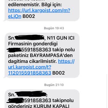 "Kargoist" Müşteri Mağduriyeti