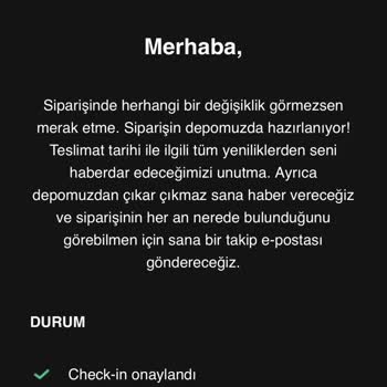 Bershka Siparişi İptal Etti. Teslimat Gününe 1 Gün Kala İptal Ettiler