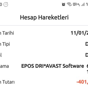 Avast Aboneliğimin İptali İçin