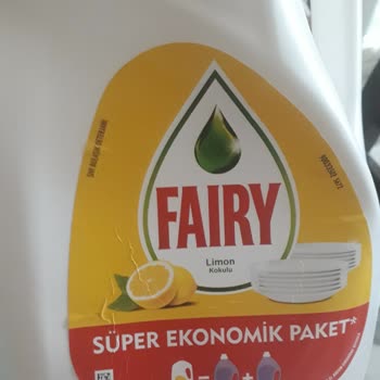 Fairy El Yıkama Bulaşık Deterjanı Temiz Yıkamıyor