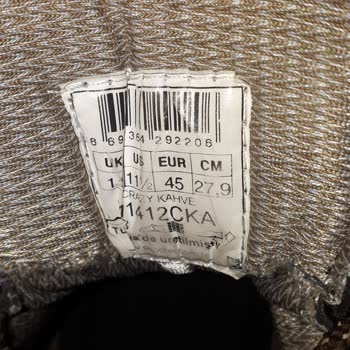 Scooter Ayakkabı Aldım Değişim İstiyorum.