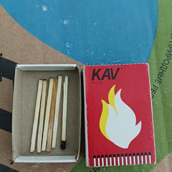 Türkiye'nin Ateşini Simgeleyen Kav Kibrit