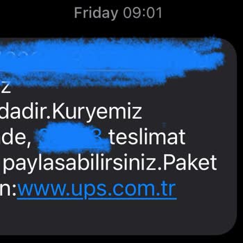 UPS Kargodan Ümidi Keselim