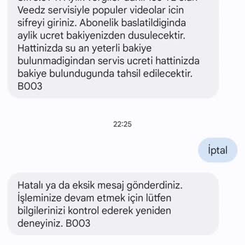 Veedz-tr.com Veedz Üyelik İptali