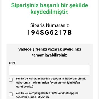 Tuba Butik Yanlış Sipariş