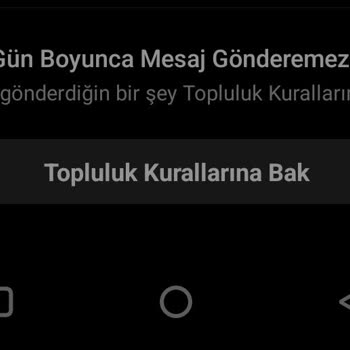 Instagram Haksız Yere 3 Gün Susturuldum
