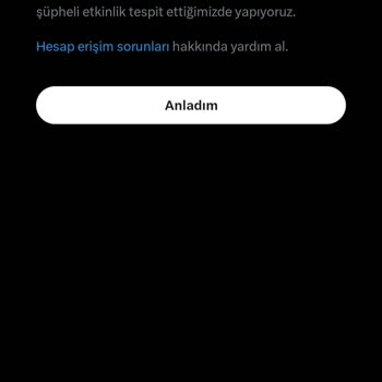 Twitter X Sayfama Giremiyorum Hata Veriyor