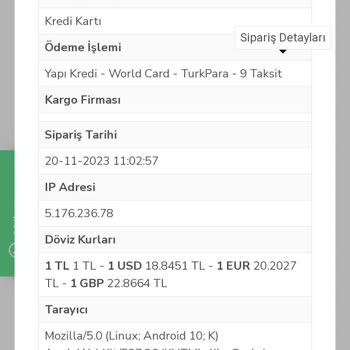 Mondihome Almış Olduğum Ürün Tarafıma Ulaşmadı