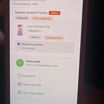 Hepsiburada Kedi Maması Orijinalliği Şüpheli