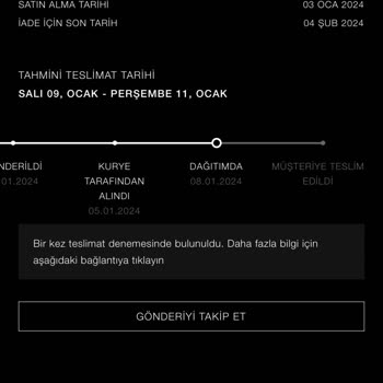 Zara Siparişim Nerede Çocuğum Mağdur