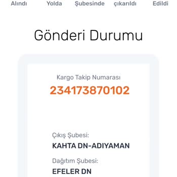 Trendyol Da Kaybolan Kargo