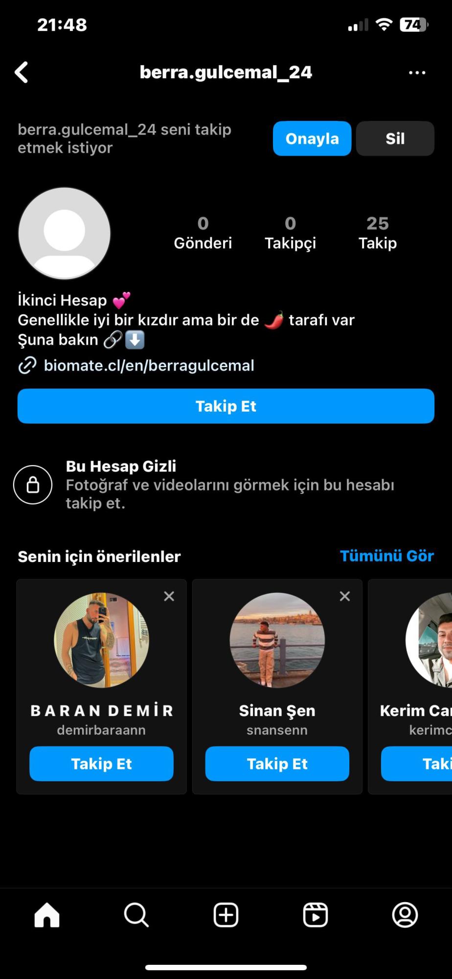 Adıma Fake Hesap Ve Onlyfans Hesabı Açıldı - Şikayetvar