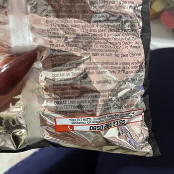 Doritos Extreme Paketin Hiçbir Yerinde Son Kullanma Tarihi Yazmıyor
