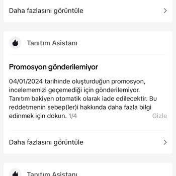 TikTok Para İade Yapılmadı